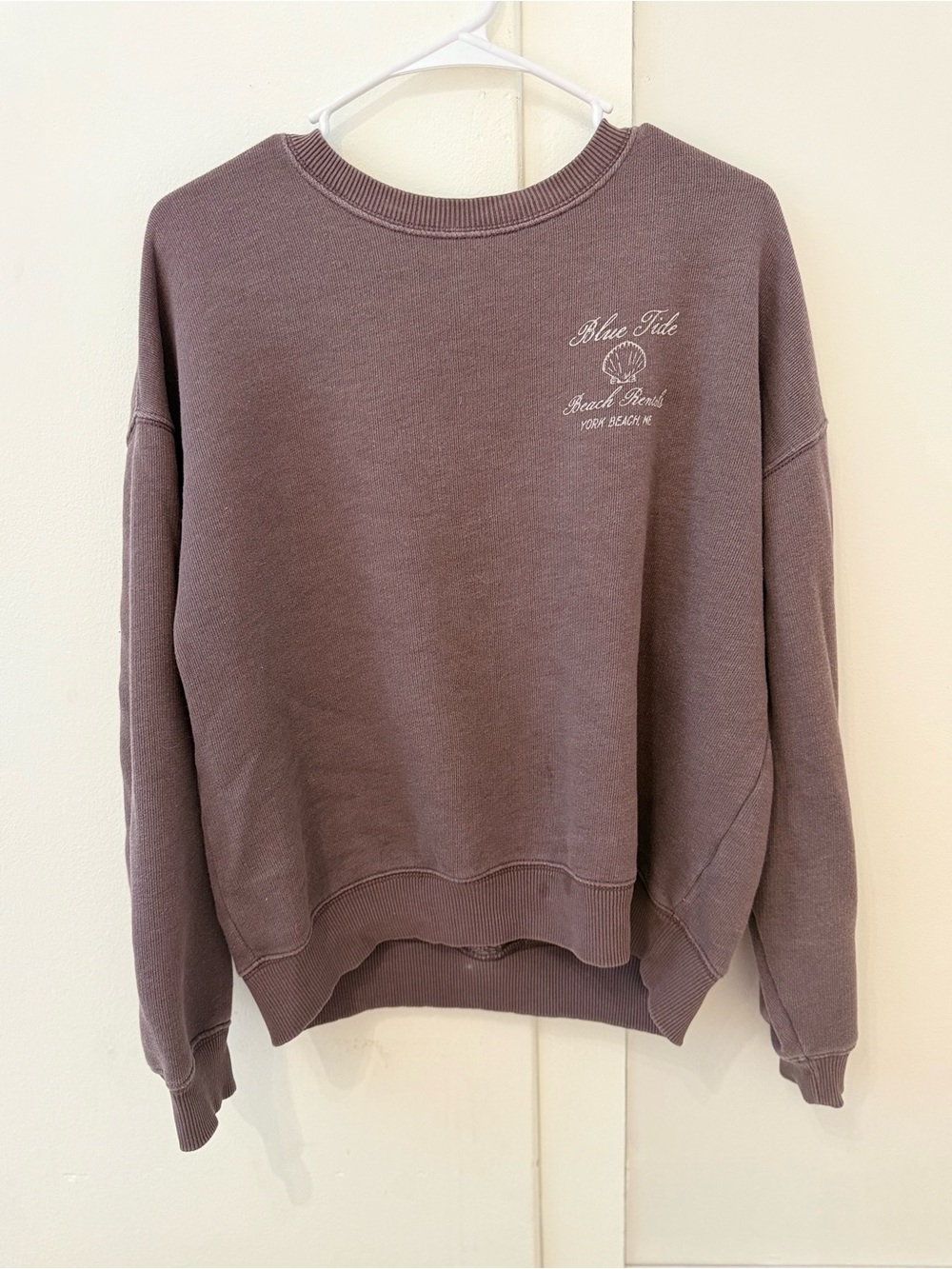 American Eagle Outfitters Mauve Crewneck Sweatshirt